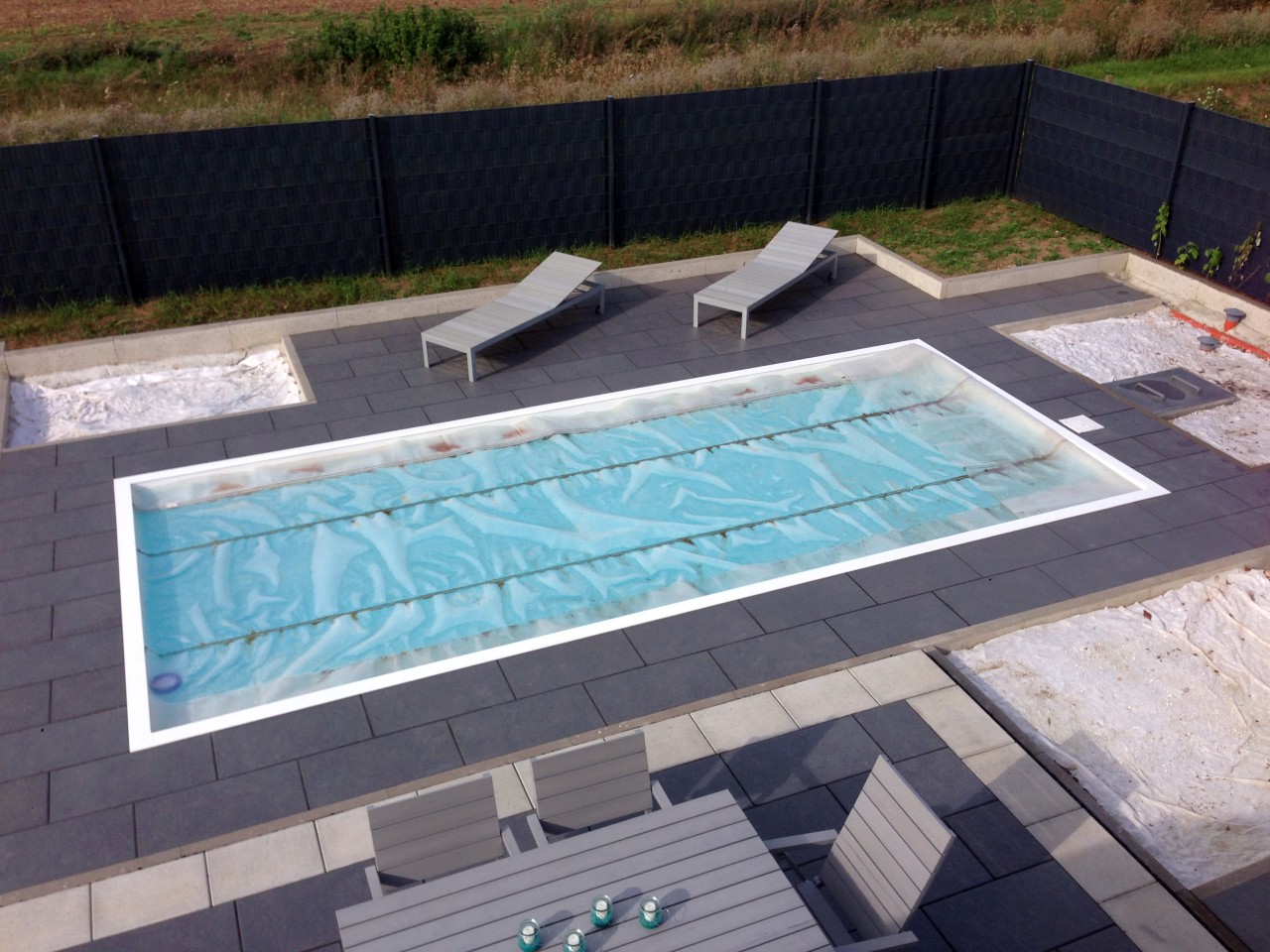 Anlegen der Freiflächen