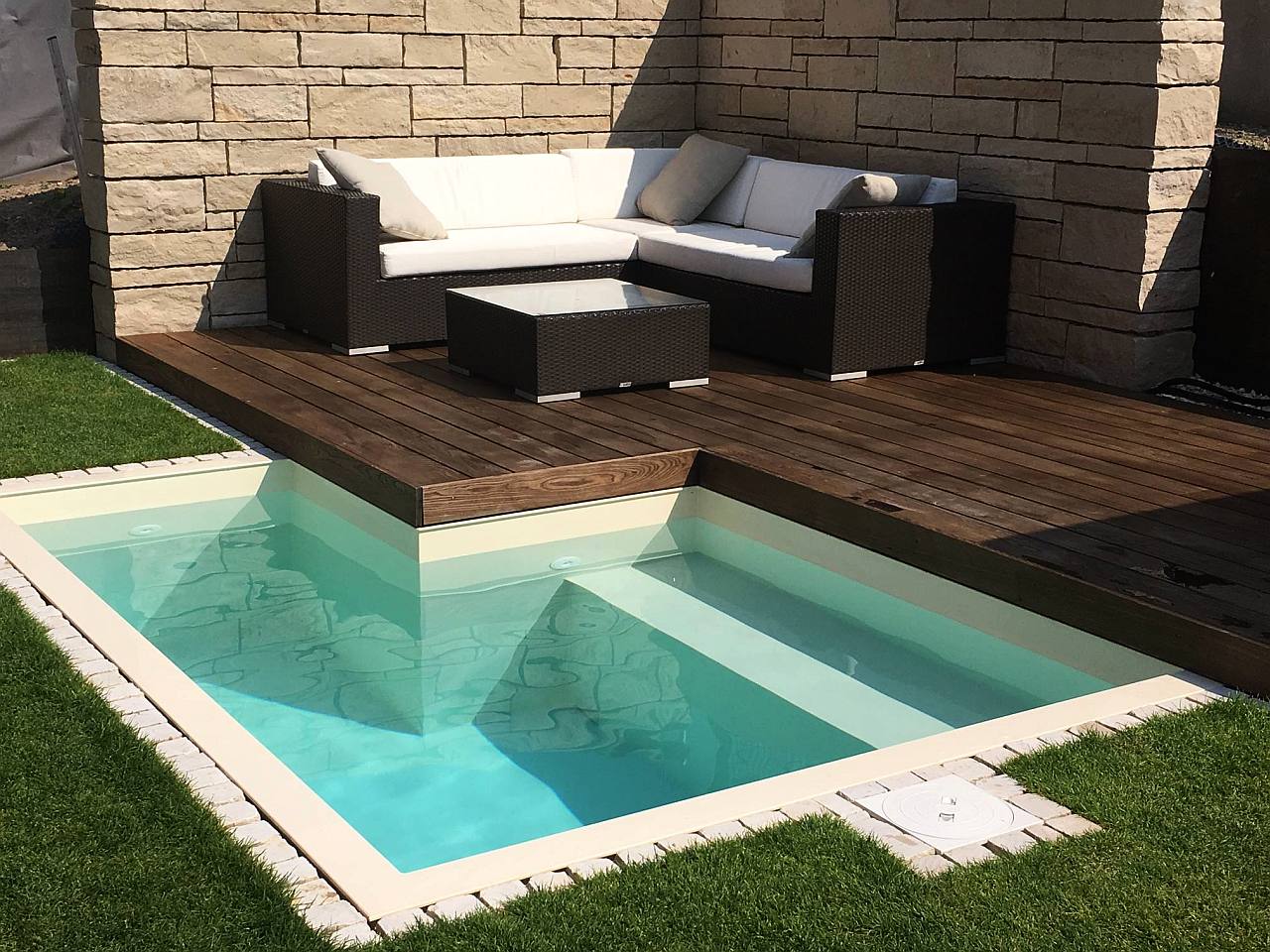 Becken sand komplett